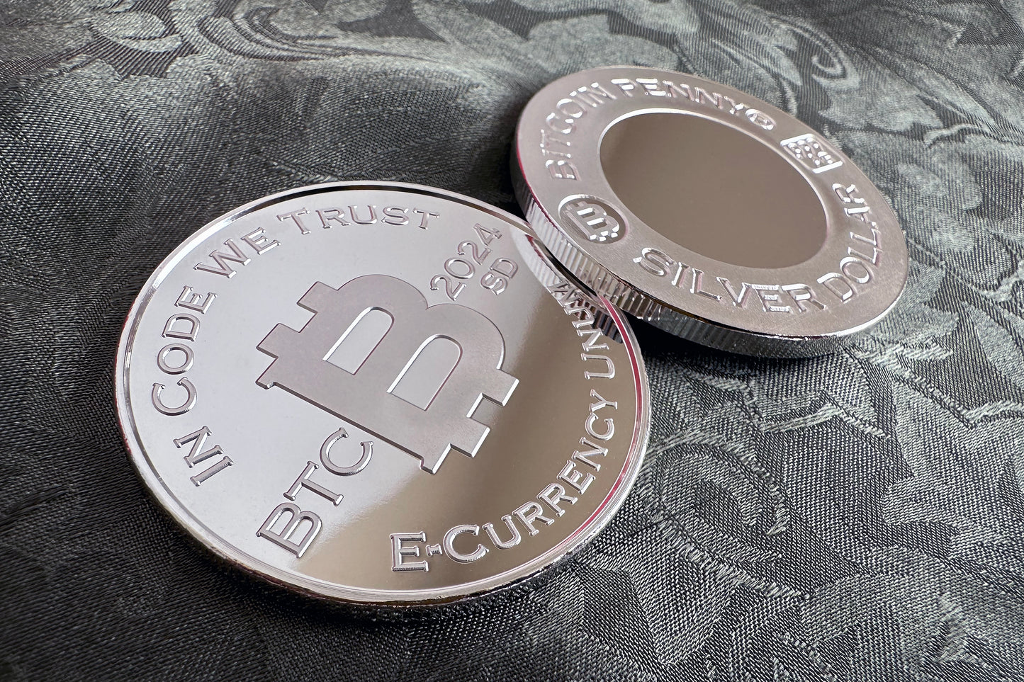 Bitcoin Penny® Silver Dollars