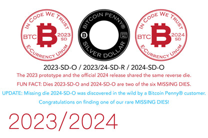 The Bitcoin Penny Company's 10-Year Anniversary Die Sale!